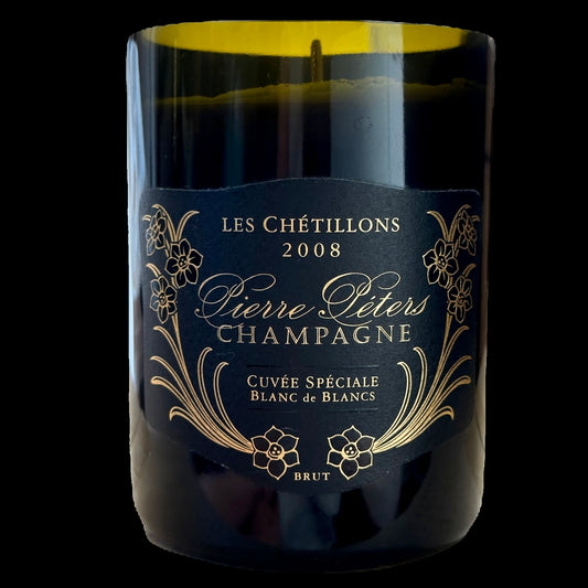 Pierre Peters Champagne Les Chetillons 2008 Candle