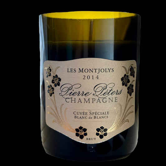 Pierre Peters Champagne Les Montjolys 2014 Blanc de blancs Candle