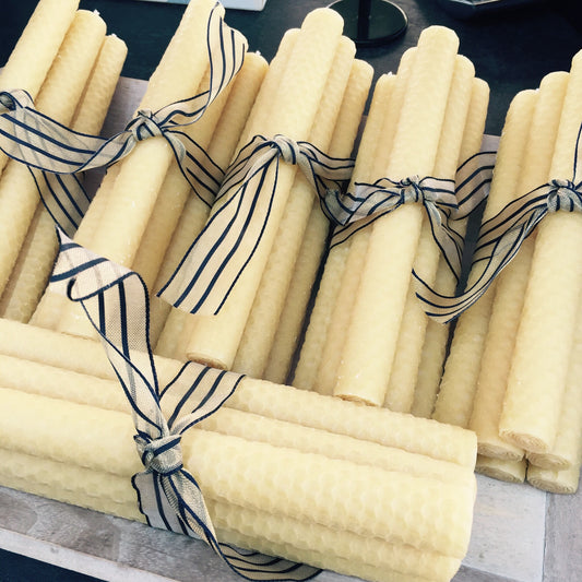 3 Beeswax Candles