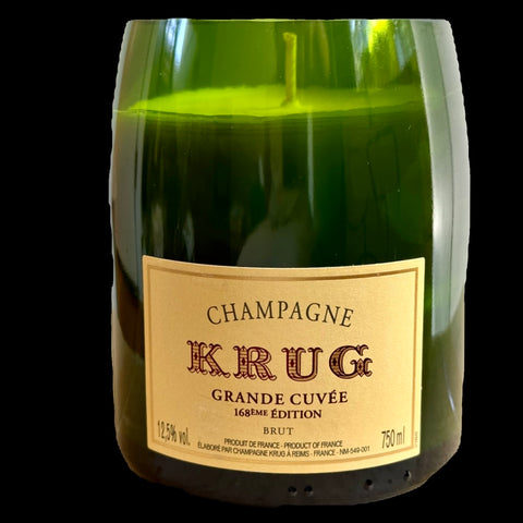 Krug Champagne Grand Cuvee 168eme Ed Candle